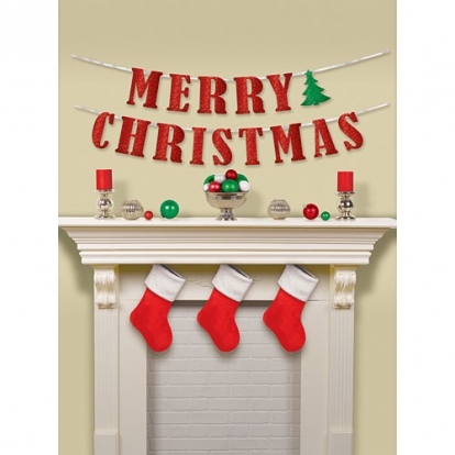 Virtene "Merry Chirstmas" (3,65 m)